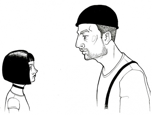 Kitzekatze #movie #white #leon #black #illustration #and #drawing #sketch