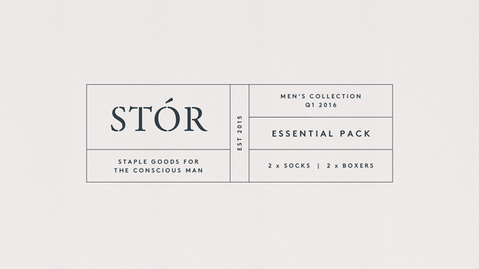 Stor branding by socio design packaging minimal beautiful mindsparkle mag