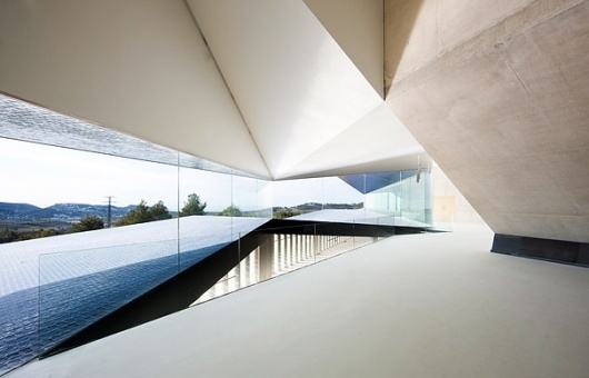 The Municipal Auditorium of Teulada by Francisco Mangado #architecture