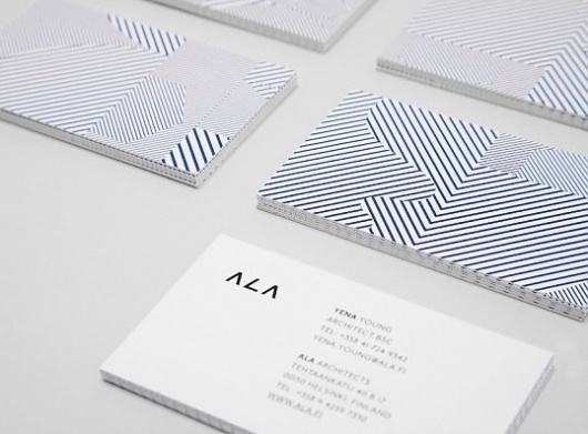 ALA Architects | Lovely Stationery #stationary #logo #corporate #branding