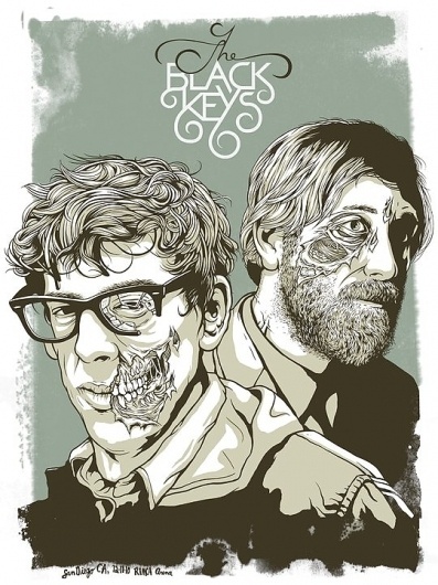 blackkeys-zombie.jpg (540×720) #screen #print