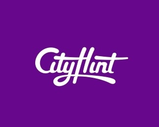 cityhint by contrast8 #type #logo