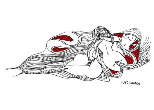 Yuku Li #sexy #illustration #china #handdrawing
