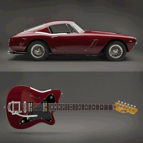myfeedly: (via Marca dinamarquesa lança guitarras inspiradas em carros...