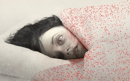 Blood « Sam Weber #illustration #blood #painting #realism #sam weber