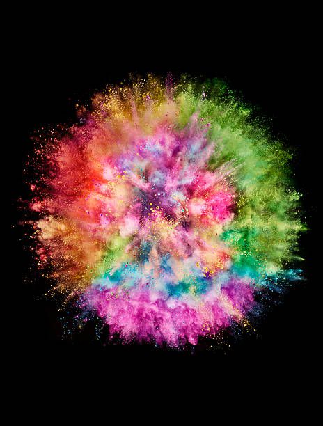 Colorful Powder Explosion