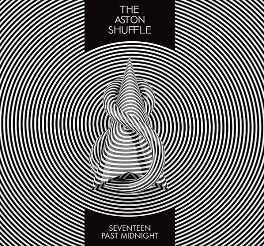 The Aston Shuffle - Seventeen Past Midnight on the Behance Network #spiral #circles #the #cover #artwork #mono #aston #concenric #music #shufle