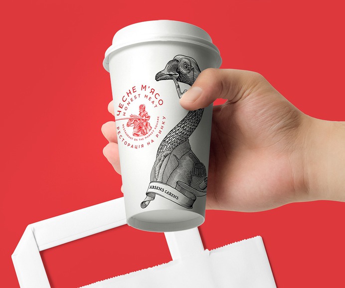 Honest Meat Branding, Illustration and Art Direction by Yaroslav Shkriblyik - Grits & Grids®