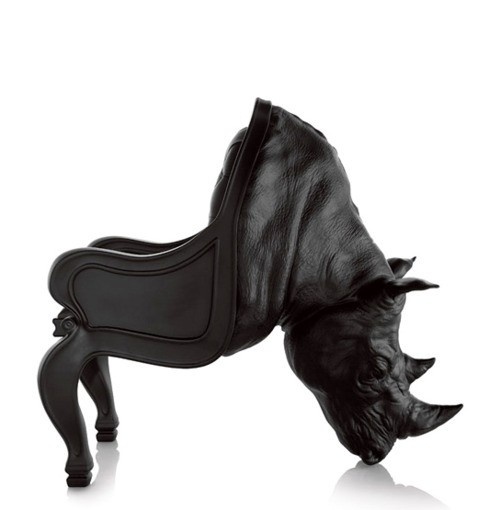 Great design / Tumblr #design #art #black #rhino #seat
