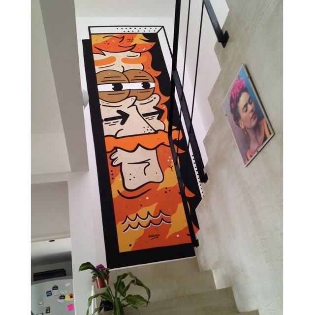 Barbas #indoor #barbas #art #streetart