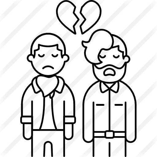 See more icon inspiration related to love and romance, break up, homosexual, gay, couple, love and people on Flaticon.