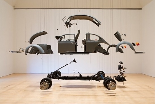 Damian Ortega « Is it nice..? #2002 #volkswagen #damian #mechanic #thing #by #beetle #manual #ortega #car #cosmic