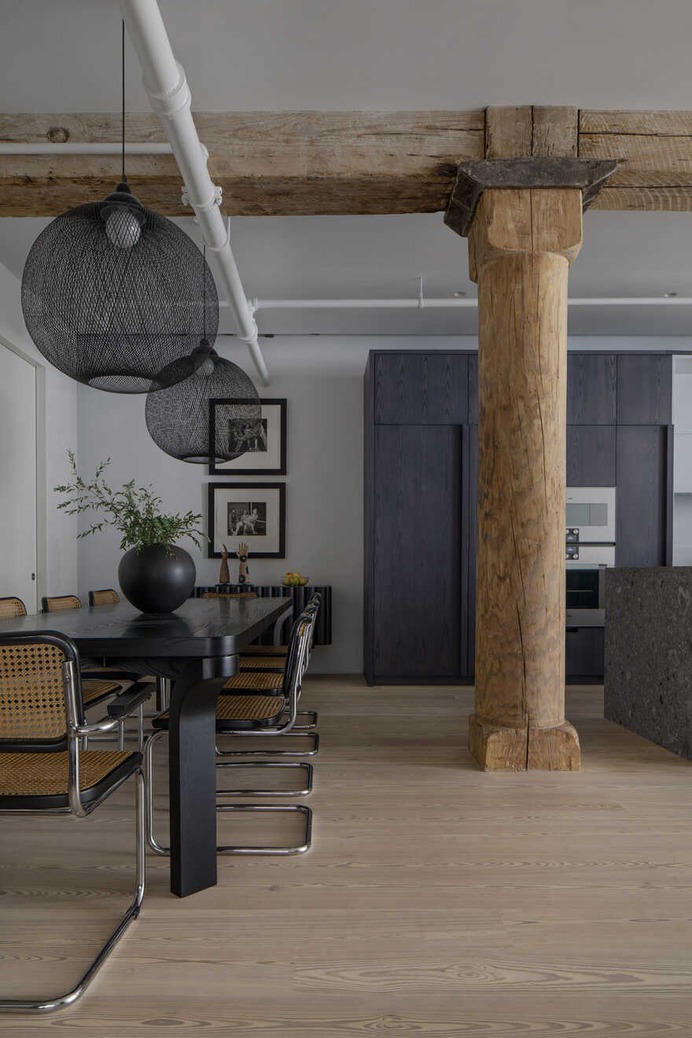 dining room, Worrell Yeung Architecture