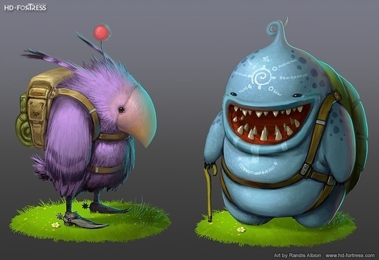 Monster Concepts - Randis #fantasy #concepts #illustration #magic #monster #creature