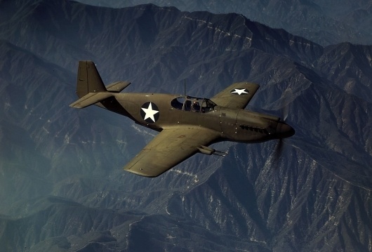 World War II: The American Home Front in Color - Alan Taylor - In Focus - The Atlantic #airfighter #wwii #war #world #america #2 #mustang #51
