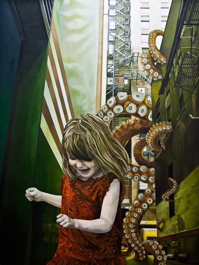 Beside You: Narrative and Melancholic Paintings by Jolene Lai