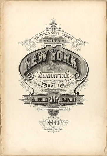 BibliOdyssey: Sanborn Fire Insurance Map Typography #graphic #retro #ornament #poster #typography