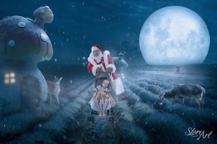 The Christmas Wish Project: Karen Alsop Creates Gaming and Cinematic Composites With Sick Children