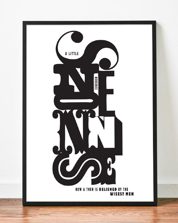 Words To Live By Francesca Campanella #quote #type #print #poster
