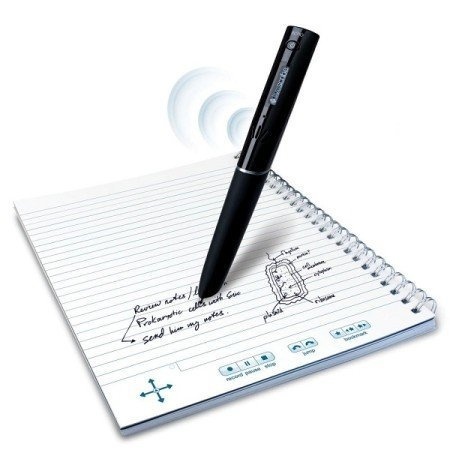 With this pen, you don't need those audio recorder and piles of notes because this pen has it all! #lifestyle #design #product #industrial #technology