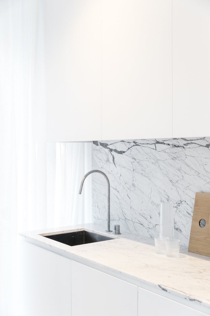 Paddington by cm studio. #kitchen #minimal #cmstudio #marble