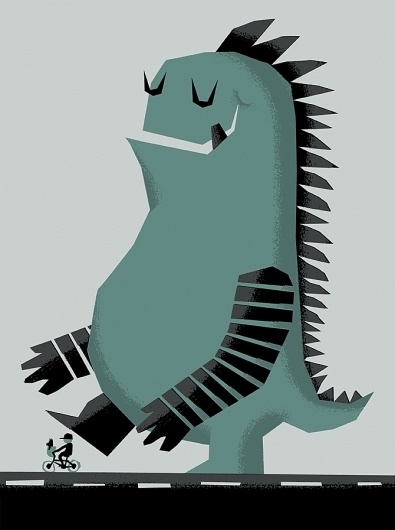 Shop: New: Leroy C. - Stomp #illustration #invisible #creature