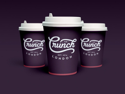 The Crunch Coffee #coffee #cup #typography