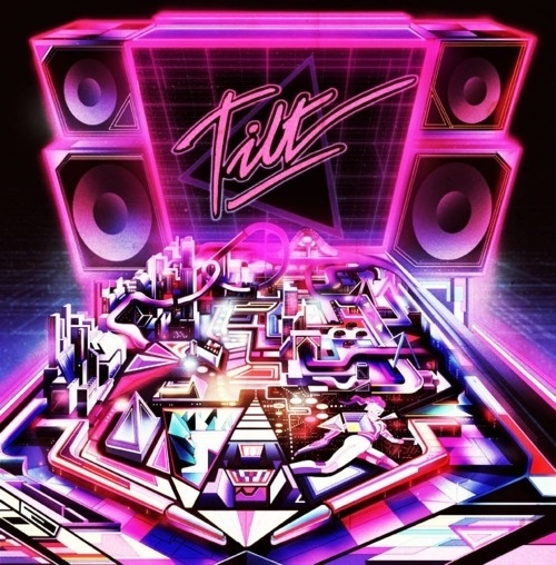 KILIAN ENG / DW DESIGN #pink #retro #tilt #glow #pinball #kilian #eng