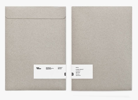 grain edit · Hampus Jageland #envelope #stationery