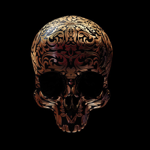 Gold Skull