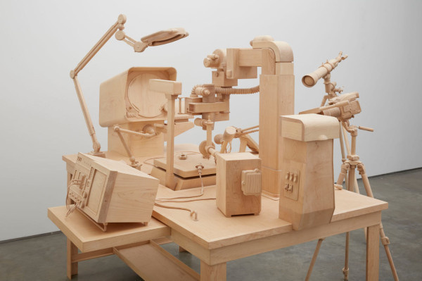 Technology and Trees: The Sculpture of Roxy Paine in main art Category #wood #sculpture #art