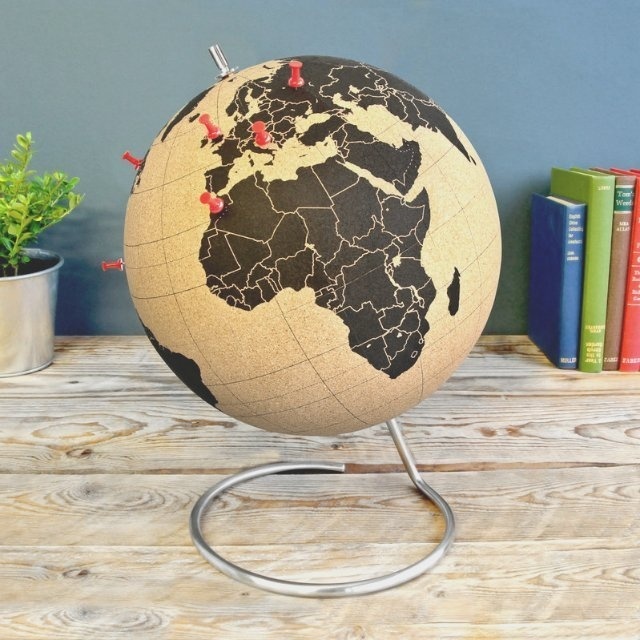 Cork Globe #tech #flow #gadget #gift #ideas #cool