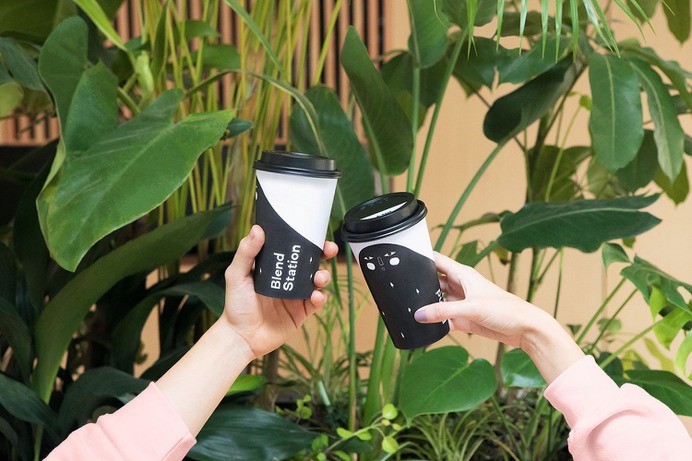 Blend Station Identity & Interior - Mindsparkle Mag Futura designed the identity and interior for Blend Statios. #logo #packaging #identity #branding #design #color #photography #graphic #design #gallery #blog #project #mindsparkle #mag #beautiful #portfolio #designer