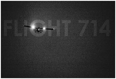 sleepless ink: Flight 714 Poster #plane #sleeplessink #landing
