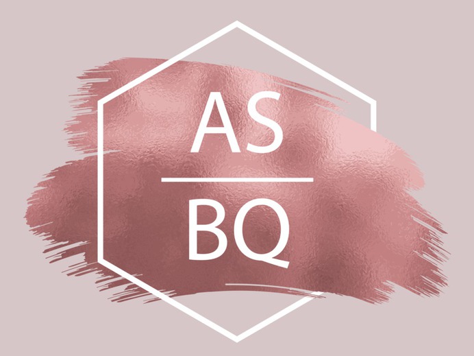 Pink logo with glow