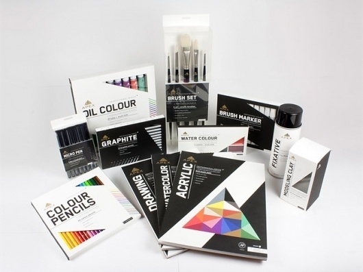 Apex Art Supply (Student Work) | Packaging of the World: Creative Package Design Archive and Gallery #packaging