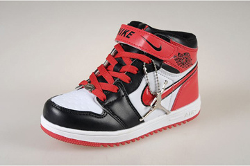 Jordan Kids Shoes with White Black and Red Retro 1 - Arriving at retailers #shoes