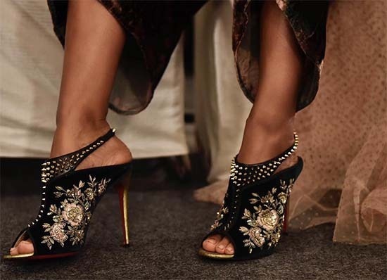 Christian Louboutin x Sabyasachi Mukherjee Collection #ChristianLouboutin #TheWorldOfSabyasachi #SabyasachiChristianLouboutinCollaboratio