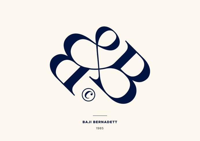 Bernadett Bajis CV wine label by Miklós Kiss #logo #label #wine