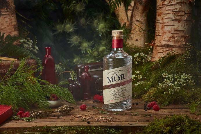 Mor Wild Berry Gin on Behance