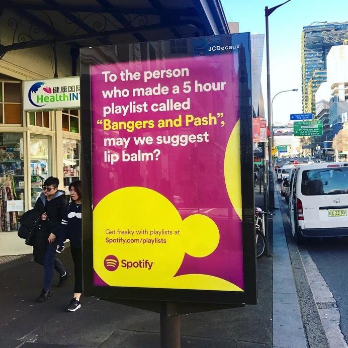 NEW WORK: Our recent campaign for @spotifyaunz 💄 keep them lips hydrated kids.
