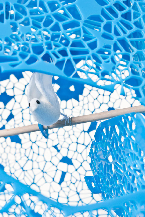 CJWHO ™ (VORONOI BIRD CAGE BY MELODY REES) #cage #design #art #bird