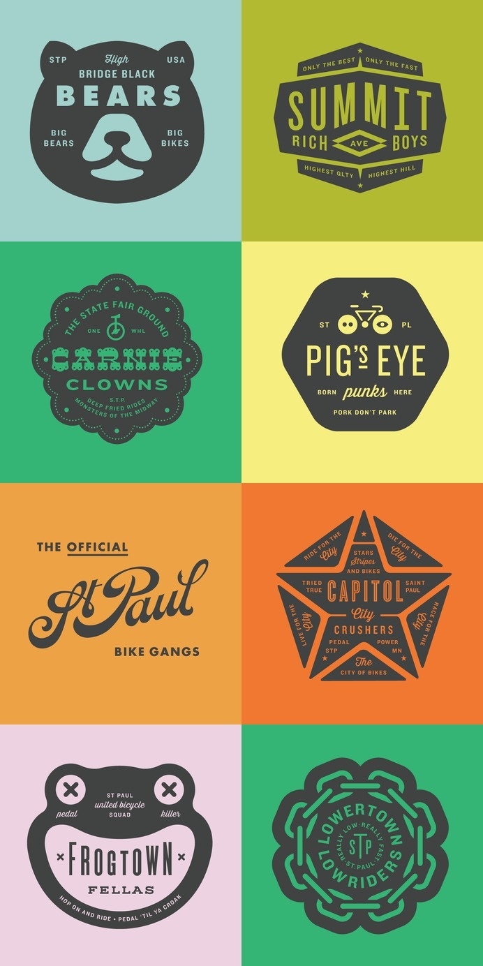 Badges - Allan Peters #badges #logos