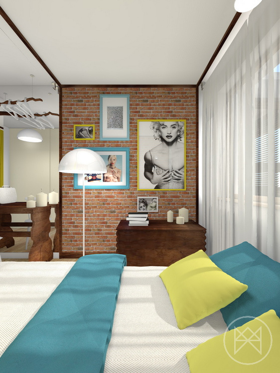 Colors and freshness in this apartment in Jaworzno - www.homeworlddesign. com (23) #interior #inspiration #design #omg #home #ideas #poland #apartment #funny