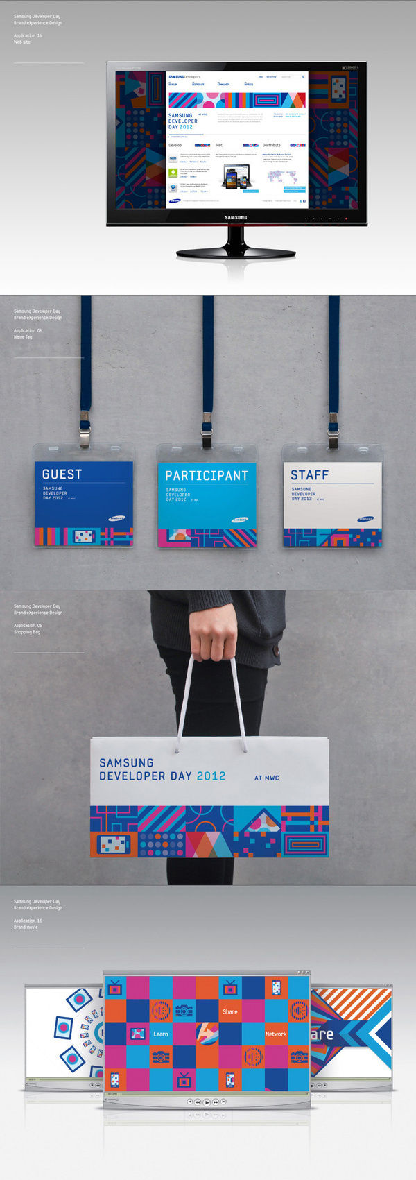 Samsung Developers Brand eXperience Design on Behance #11