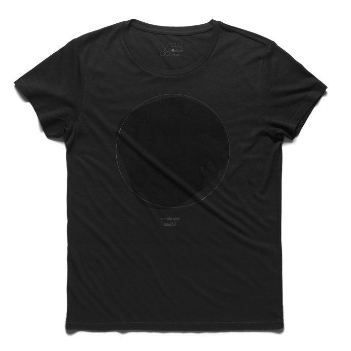 #simple & soulful 2 #gray #tee #tshirt #murakami #simple #soulful #simplicity #round #sphere