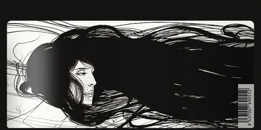TheDieline.com - Package Design Blog #woman #label #wine #hair #illustration