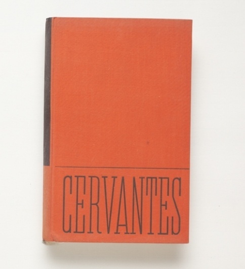 AMASSBLOG » without jackets, number one #book #cover #cervantes #czech #typography