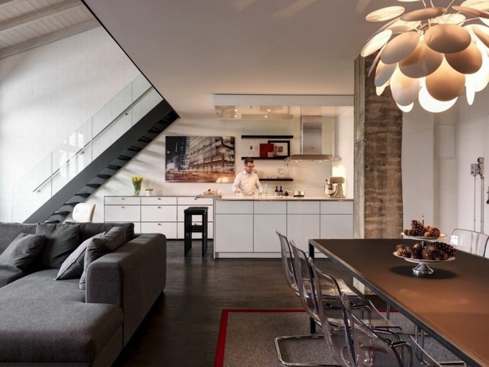 Industrial Apartment in Zurich