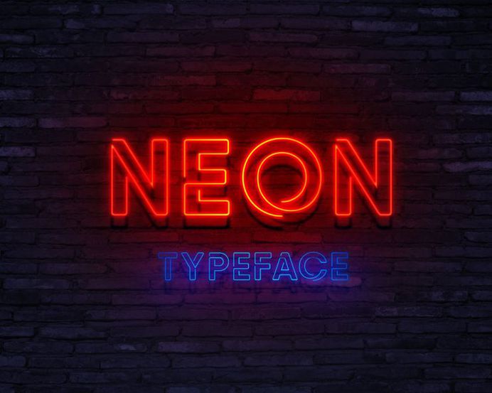 Typography, Free Fonts, Fonts, Neon, and Text image inspiration on ...